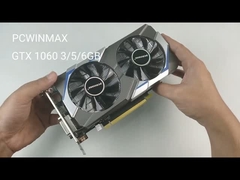 GTX 1060 3GB 5GB 6GB แมมมรี่ การ์ดกราฟฟิกเกม 192bit 400W Fan 6pin