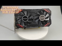 การ์ดกราฟฟิก Radeon RX 590 8GB GDDR5 2304SP สําหรับการเล่นที่เรียบง่ายและมีประสิทธิภาพสูง