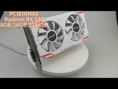การ์ดกราฟฟิก Radeon RX 580 8GB/16GB DDR5 White Edition