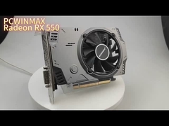 PCWINMAX Radeon RX 550 4GB DDR5 128 บิต การ์ดกราฟฟิก