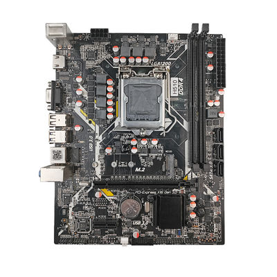 PCWINMAX New H510 LGA1200 DDR4 Micro ATX Mainboard Support 10th 11th Gen Processors OEM ODM Custom Logo Wholesale