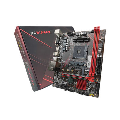 PCWINMAX A520 AM4 เมนบอร์ด Micro ATX รองรับ CPU Ry 3000/4000G/5000 Series DDR4 M.2 NVMe Slot แพลตฟอร์มที่เสถียรสำหรับเล่นเกม PC OEM ขายส่ง