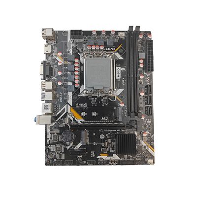 PCWINMAX เครื่องผลิตใหม่ OEM H610 Motherboard LGA1700 รองรับ 14th/13th/12th Gen Intel Core Processors MATX