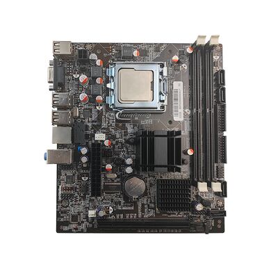 PCWINMAX G31 Micro ATX Socket LGA775 DDR2 Max บอร์ดแม่โต๊ะทํางาน 4GB พร้อม CPU ซีรี่ย์ E5