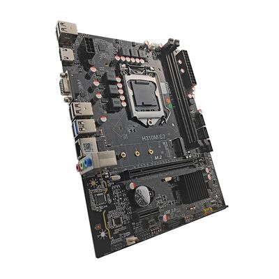 PCWINMAX H310 Chipset Micro ATX Motherboard LGA 1151 DDR4 พร้อม M.2 & SATA 6Gb/s รองรับ CPU รุ่นที่ 8 รุ่นที่ 9 i3 i5 i7 สําหรับคอมพิวเตอร์สํานักงาน