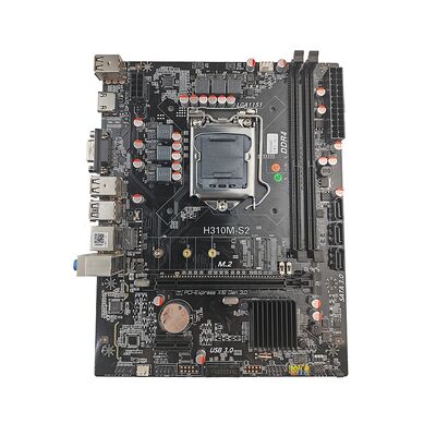 PCWINMAX OEM H310 mATX Motherboard สั่งจํานวนมาก LGA1151 DDR4 กับ M2, พร้อมส่งสําหรับ Desktop และ Office PC