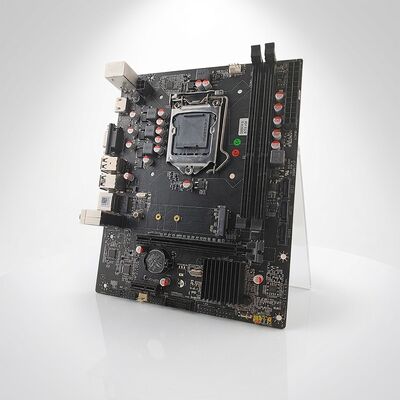 PCWINMAX Motherboard B75 LGA1155 MATX DDR3 ขนาดสูงสุด 16GB M.2 SATA3 HD VGA Ports บอร์ดทํางานสําหรับ Office PC และระบบธุรกิจ