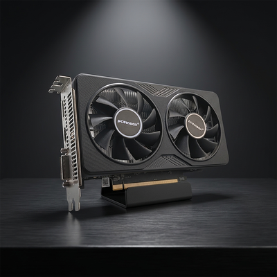 PCWINMAX RX 590 2048SP 8GB GDDR5 256Bit ประสิทธิภาพสูงสำหรับเล่นเกมกราฟิกการ์ด DP/HD/DVI เอาต์พุต 6Pin Power สำหรับผู้ที่ชื่นชอบเดสก์ท็อปสร้าง